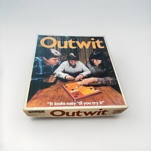 OUTWIT Board Game, 1978, Parker Brothers.  Complete